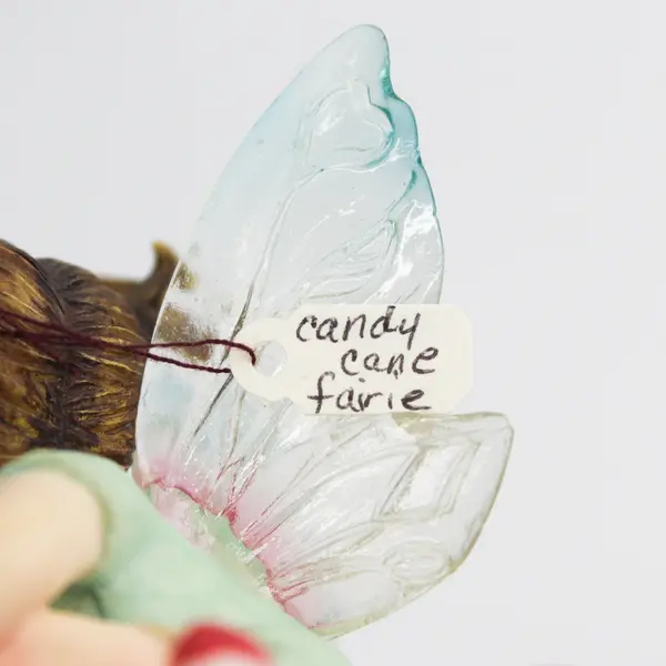 2003 Enesco My Little Kitchen Fairies Candy Cane Fairie 113347 