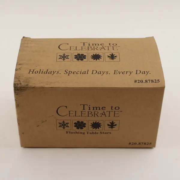 Department 56 Time To Celebrate Flashing Table Stars Battery Operated  #20.87825