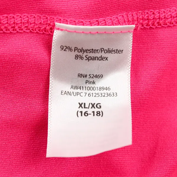 Athletic Works Hot Pink Long-Sleeved Activewear Top Women's XL 16-18