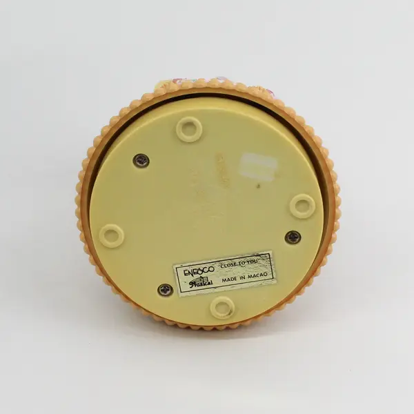 1986 Precious Moments MAY GOD BLESS YOU Revolving Musical Figurine