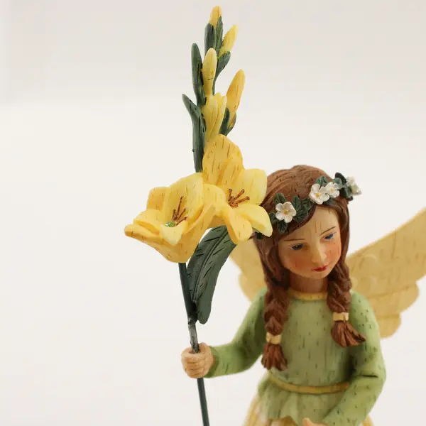 Demdaco Wildflower Angels “Gladiola for August Angel” Figurine 2002 Kathy Killip