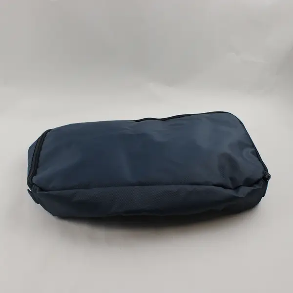 Kraft Insulated Casserole Bag Blue Zip Double-Handle Carry Tote