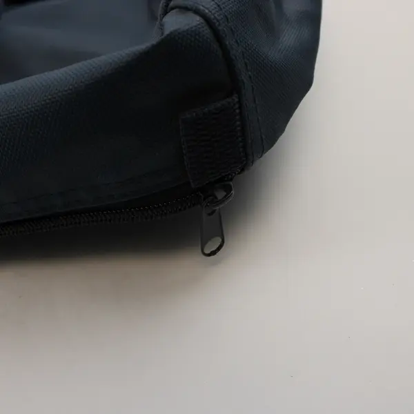 Kraft Insulated Casserole Bag Blue Zip Double-Handle Carry Tote