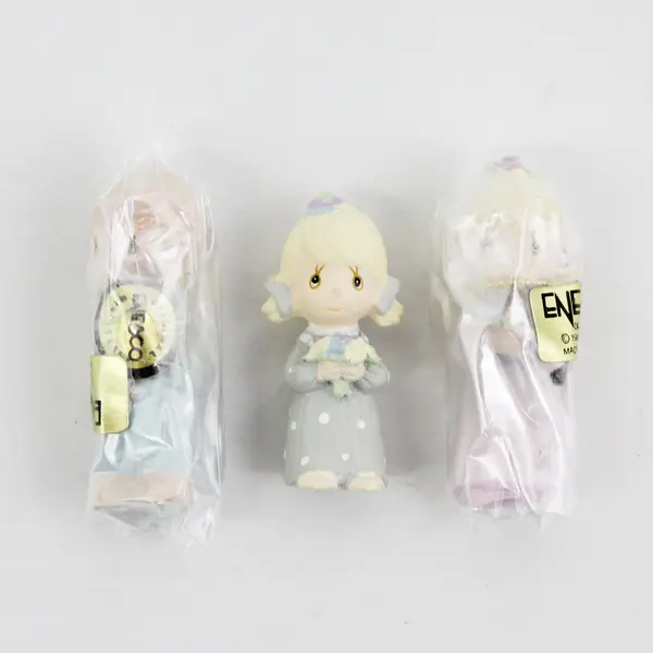  1989 Precious Moments  Bridesmaid Groomsman Jr Bridesmaid Mini Pewter Figures 