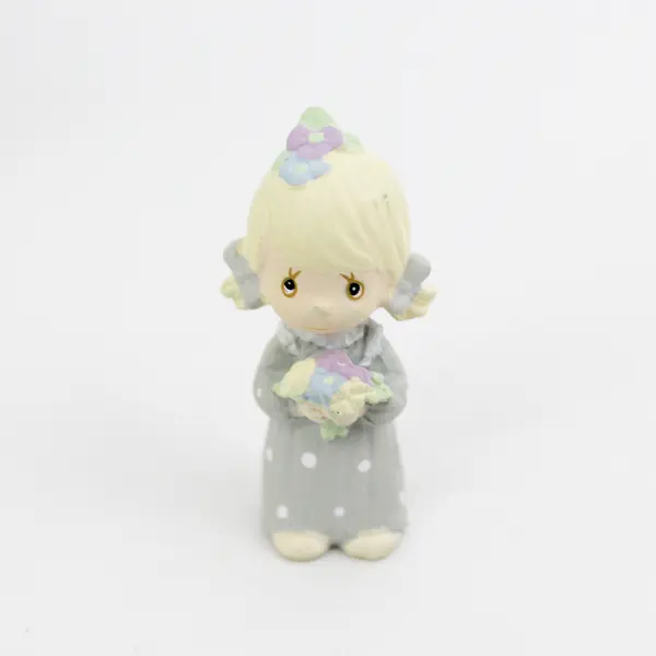  1989 Precious Moments  Bridesmaid Groomsman Jr Bridesmaid Mini Pewter Figures 