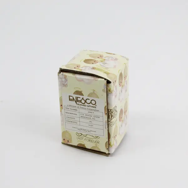 Enesco Precious Moments  Mini Pewter Jr. Bridesmaid  Figurine  694819  NIB