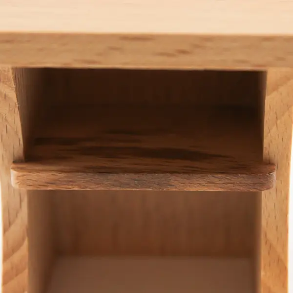 M. J Hummel Goebel Wooden Podium Stand Miniature German Made 3.5" Tall