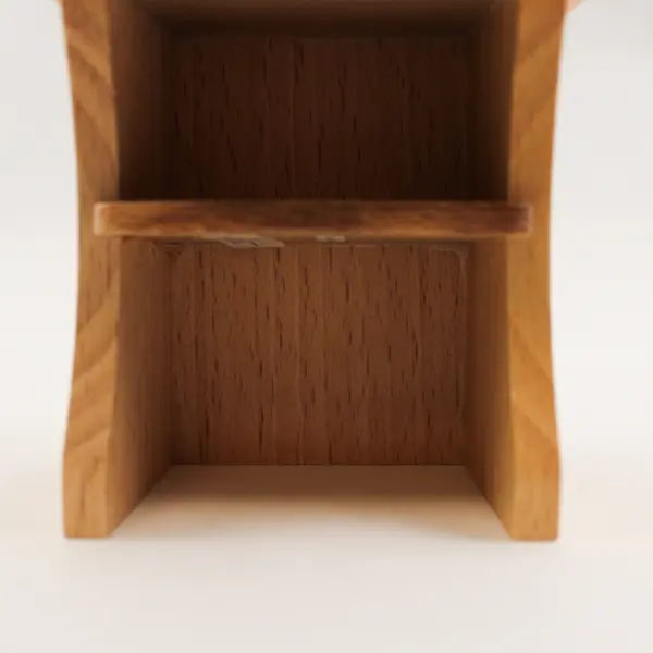 M. J Hummel Goebel Wooden Podium Stand Miniature German Made 3.5" Tall