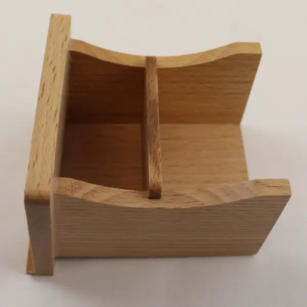 M. J Hummel Goebel Wooden Podium Stand Miniature German Made 3.5" Tall