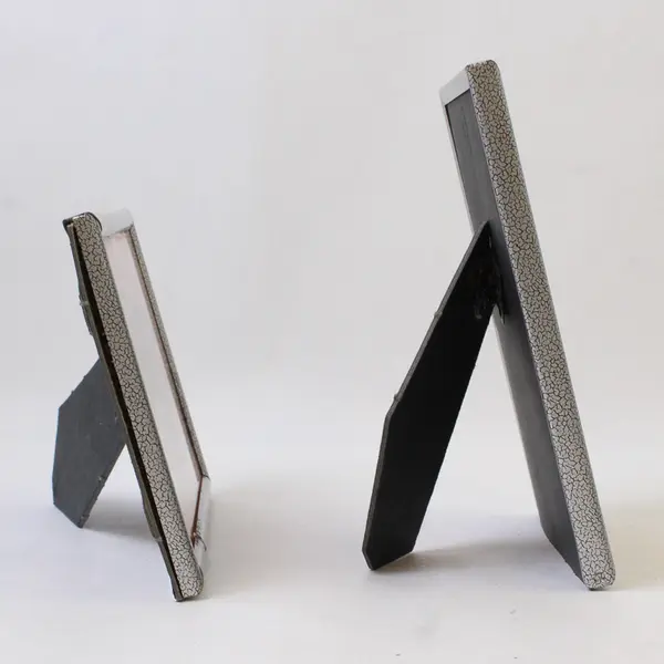 Lot of 2 Halloween Pictures Bat & Witch Seasonal Decor Collectible