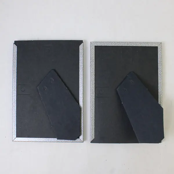 Lot of 2 Halloween Pictures Bat & Witch Seasonal Decor Collectible