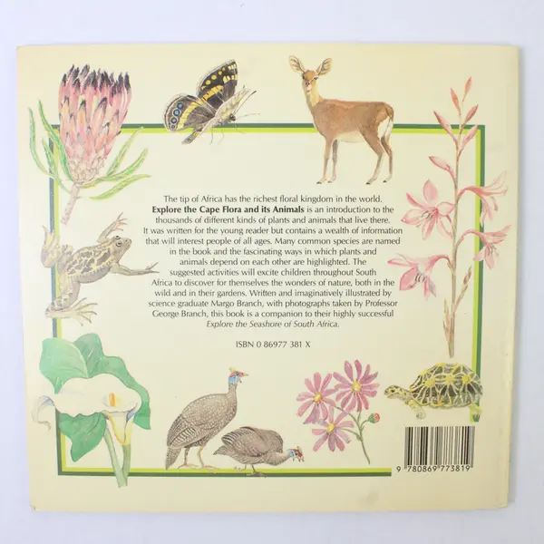 Explore the Cape Flora and Its Animals Margo Branch 1988 Illustrated PB Good 