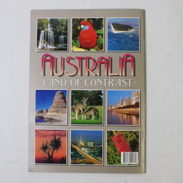 Australia Land of Contrast by Lesley Van de Velde 2000 Illustrated PB Good