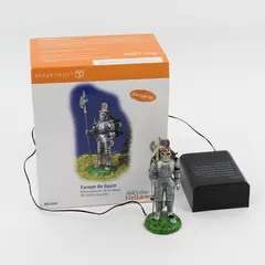 DEPT 56 Snow Village FOREVER ON GUARD Halloween LIGHTED