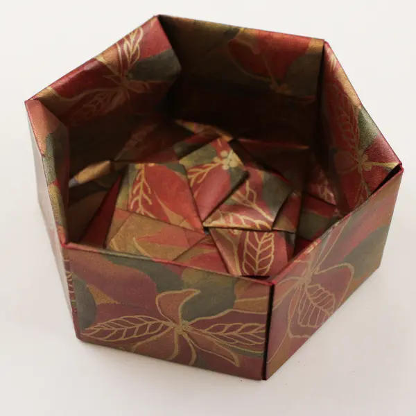 Small Folded Paper Gift Box 3.5x3.5x2in Used Party Favors Wedding