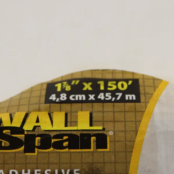 Wall Span Drywall Joint Tape 1-7/8" x150' Paper Taping Tape New