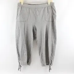 Vintage Cotton Gray Capri Sweats Women's Medium