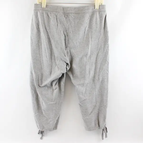 Vintage Cotton Gray Capri Sweats Women's Medium