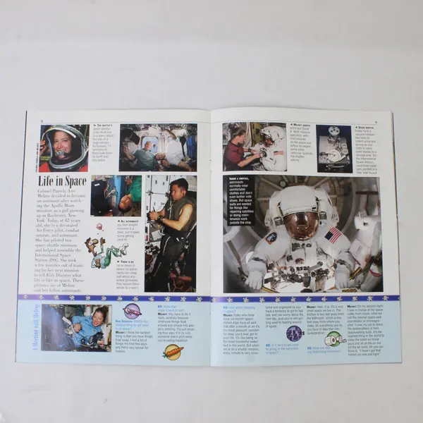 Kids Discover Magazine Space Exploration 2006 With Stamps Good Condition
