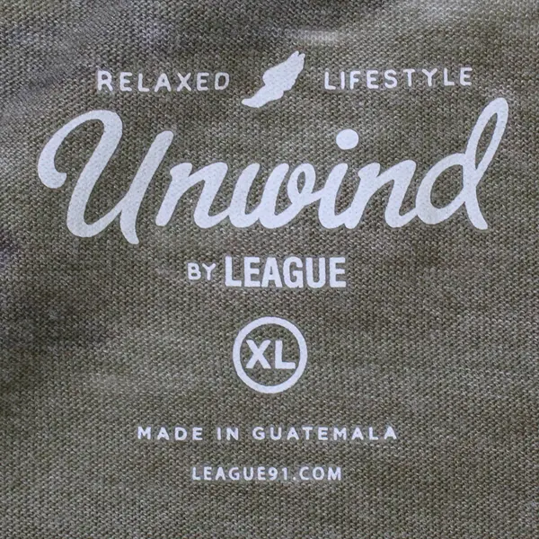 Unwind by League San Juan Island Friday Harbor Camo Print T-Shirt Adult XL