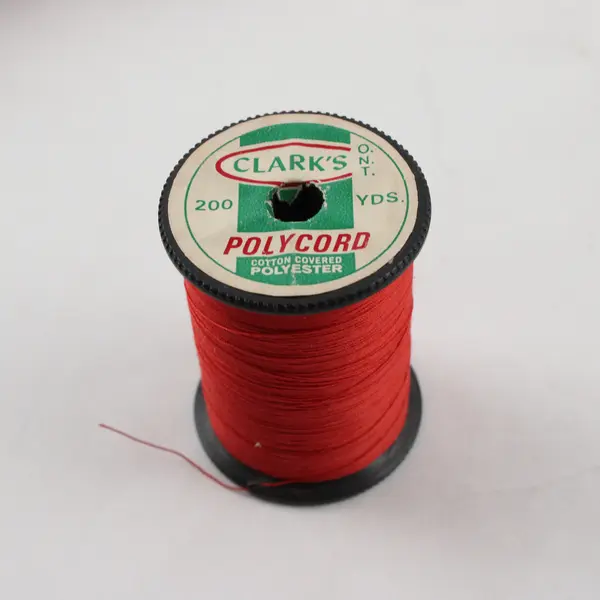 Lot of 5 Red Sewing Thread Spools Assorted Shades Quilting