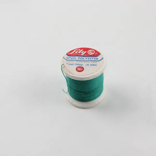 Lot of 5 Blue/Teal Sewing Thread Spools Assorted Shades for Quilting