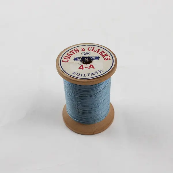 Lot of 5 Blue/Teal Sewing Thread Spools Assorted Shades for Quilting
