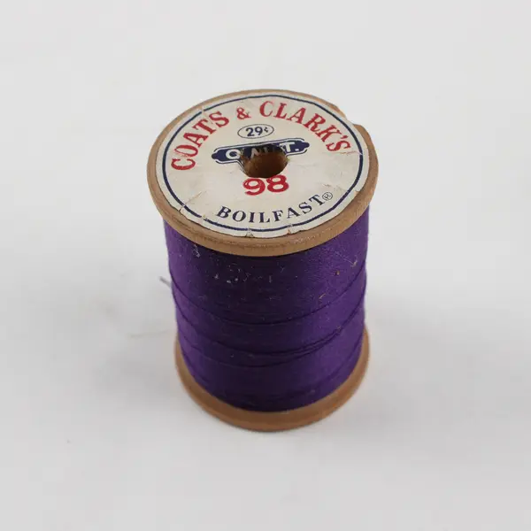 Lot of 5 Purple Sewing Thread Spools Assorted Shades for Quilting
