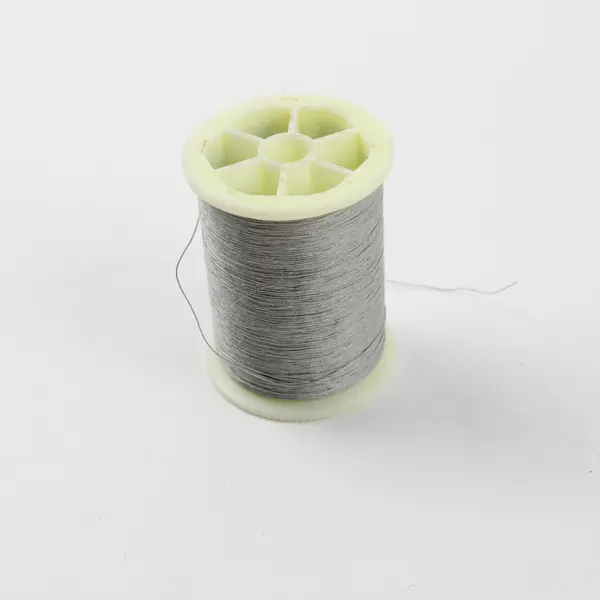 Lot of 4 Grey Sewing Thread Spools Assorted Shades for Quilting
