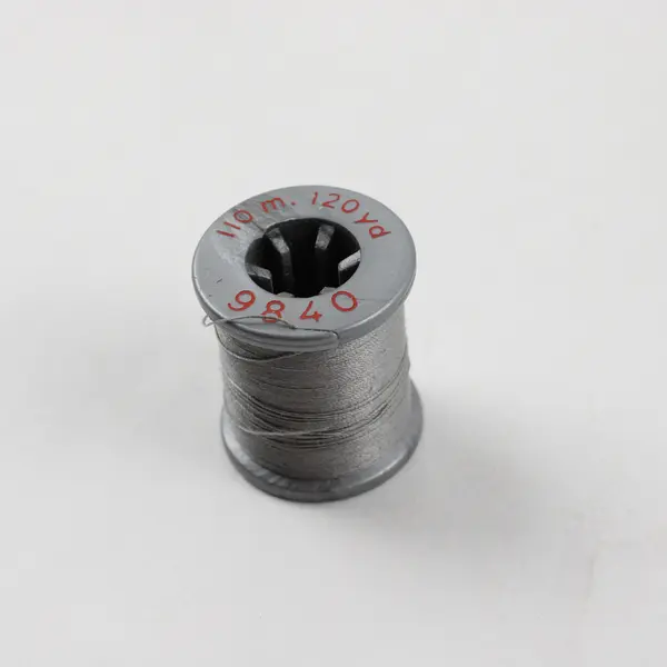 Lot of 4 Grey Sewing Thread Spools Assorted Shades for Quilting
