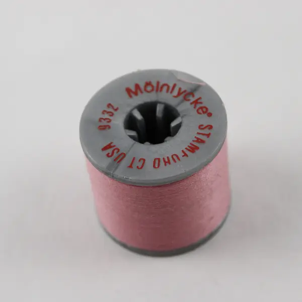 Lot of 5 Pink Sewing Thread Spools Assorted Shades for Quilting