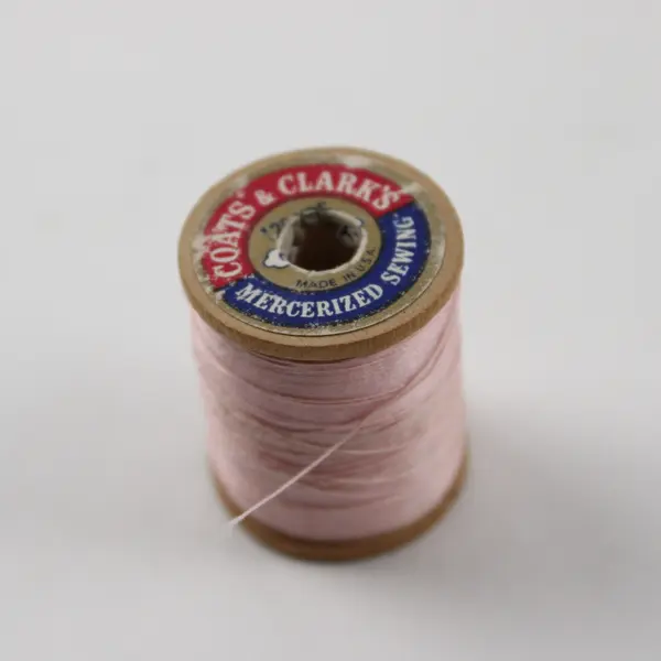 Lot of 5 Pink Sewing Thread Spools Assorted Shades for Quilting