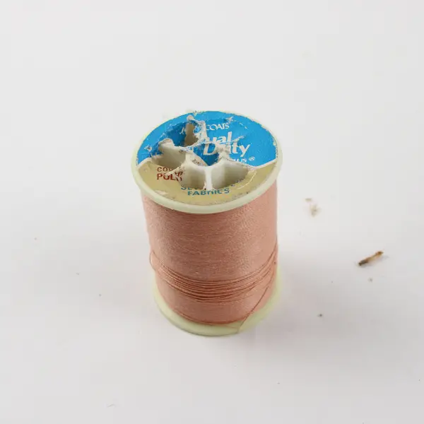 Lot of 5 Orange Sewing Thread Spools Assorted Shades for Quilting