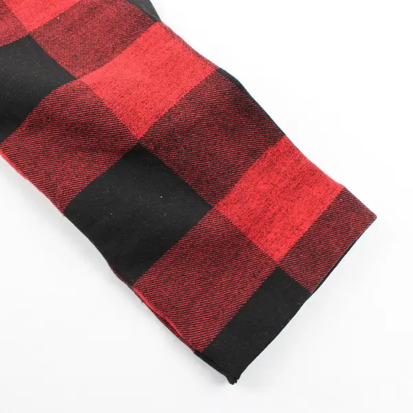 Gold Medal International Red and Black Buffalo Check Leggings Women's L-XL