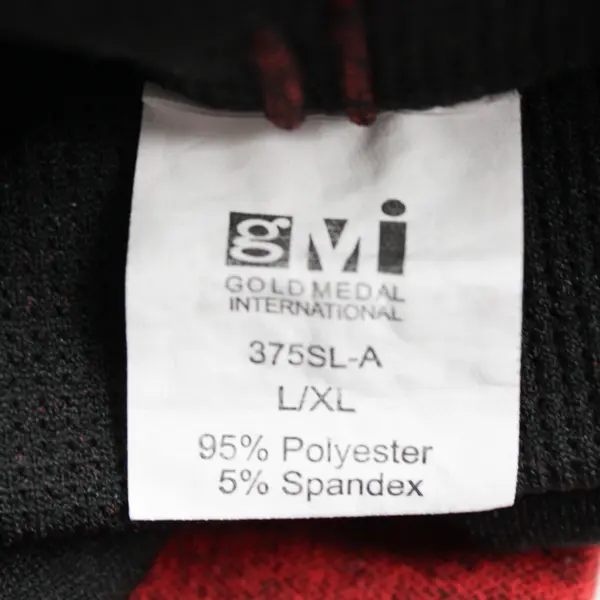 Gold Medal International Red and Black Buffalo Check Leggings Women's L-XL