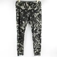 Time And Tru Green Tie-Dye Leggings Women's Large 12-14