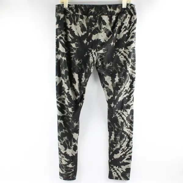 Time And Tru Green Tie-Dye Leggings Women's Large 12-14