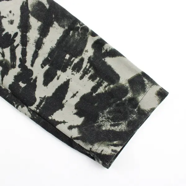 Time And Tru Green Tie-Dye Leggings Women's Large 12-14