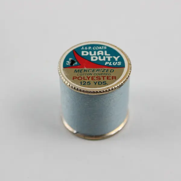 Lot of 5 Blue Sewing Thread Spools Assorted Shades for Quilting