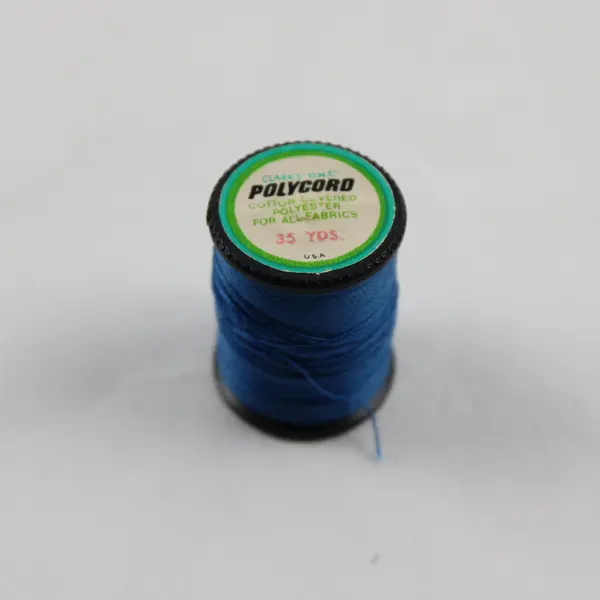 Lot of 5 Blue Sewing Thread Spools Assorted Shades for Quilting
