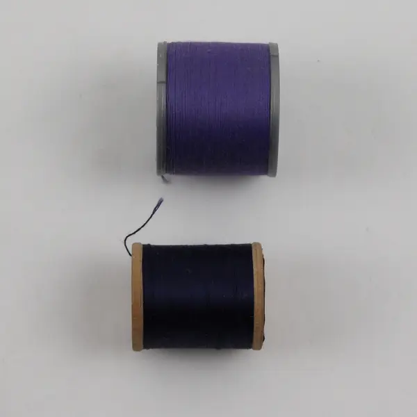 Lot of 4 Purple Sewing Thread Spools Assorted Shades for Quilting