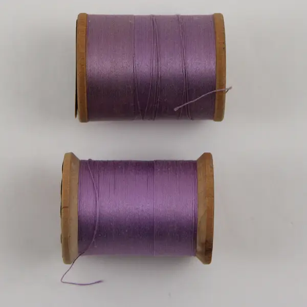 Lot of 4 Purple Sewing Thread Spools Assorted Shades for Quilting