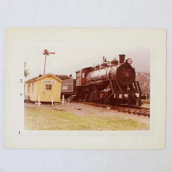 Lot Of 2 Garibaldi Oregon Steam Train Park Color Photos 1978 Jim Shaw