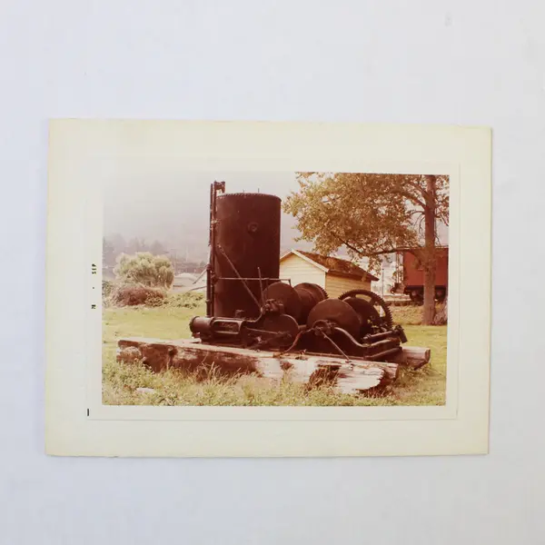 Lot Of 2 Garibaldi Oregon Steam Train Park Color Photos 1978 Jim Shaw
