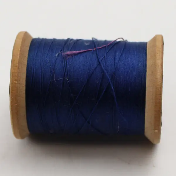 Lot of 5 Blue Sewing Thread Spools Assorted Shades for Quilting