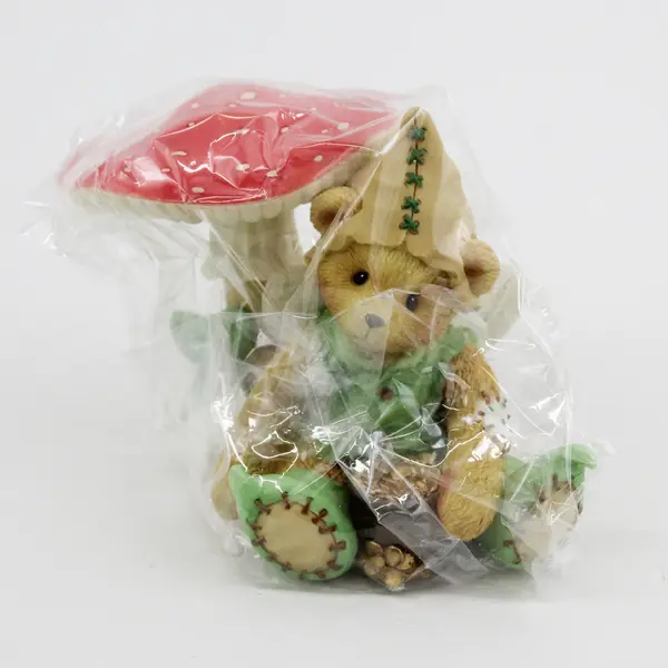 Cherished Teddies By Enesco "I'm Green With Envy For You" 1996 Ryan 203041