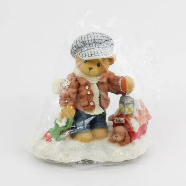 Cherished Teddies By Enesco "Always Paws For Holiday Treat" 1998 Rich 352721