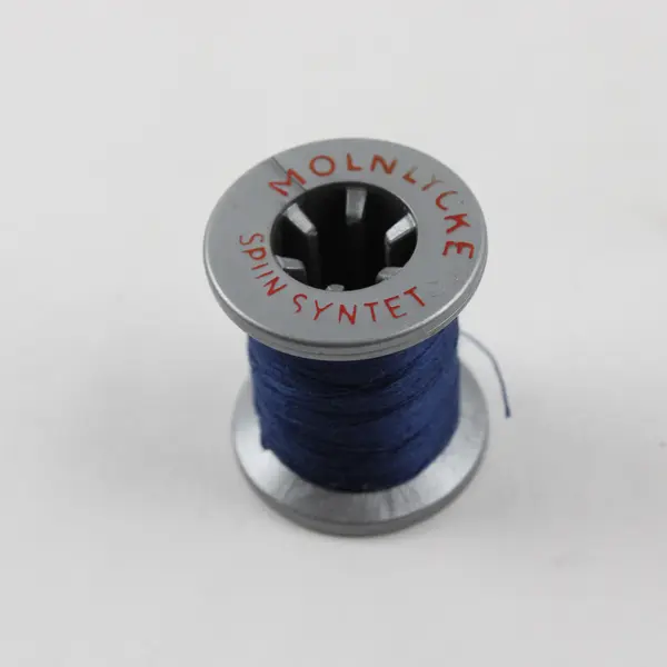 Lot of 4 Orange/Blue Sewing Thread Spools Assorted Shades for Quilting