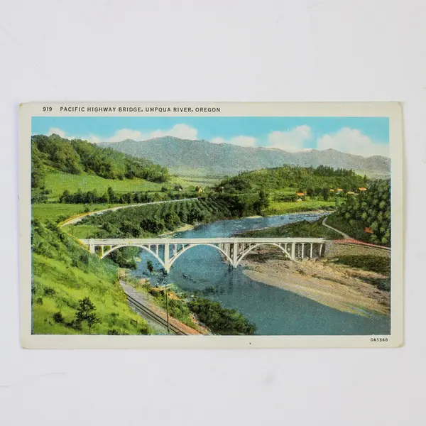 Lot Of 3 Pacific Highway Bridges Oregon Color Postcards Umpqua Rogue Canyon Crk