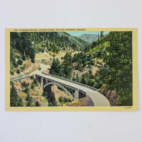 Lot Of 3 Pacific Highway Bridges Oregon Color Postcards Umpqua Rogue Canyon Crk
